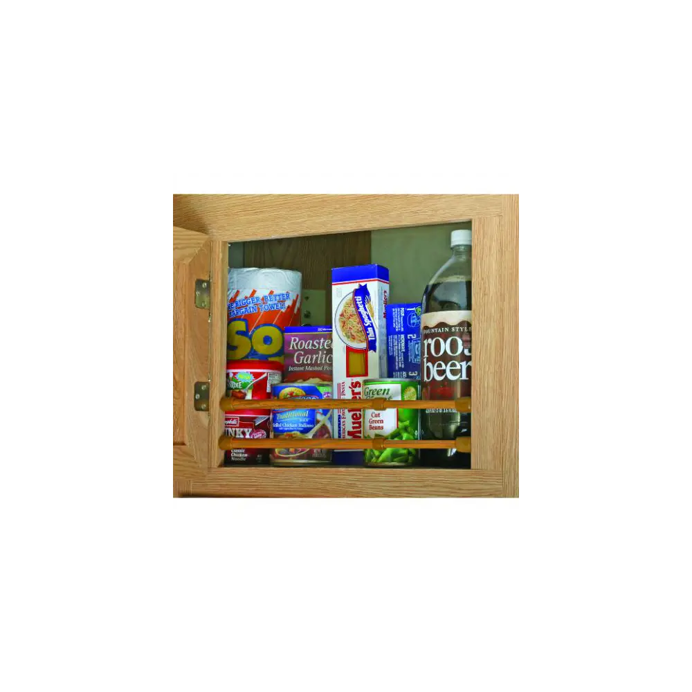Spring Loaded Storage Bar - Oak - Small - CAM43833